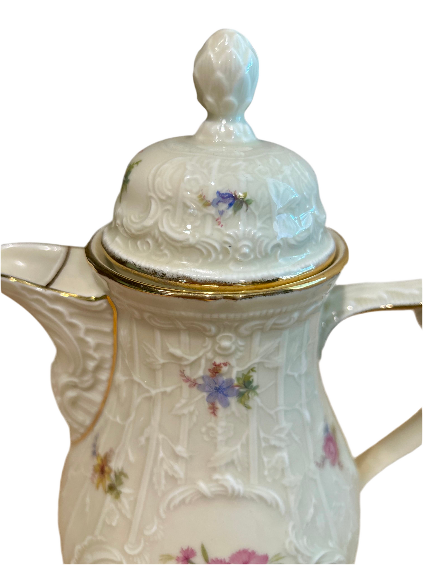 Exquisite Antique Rosenthal Sanssouci Coffee Pot 1930’s