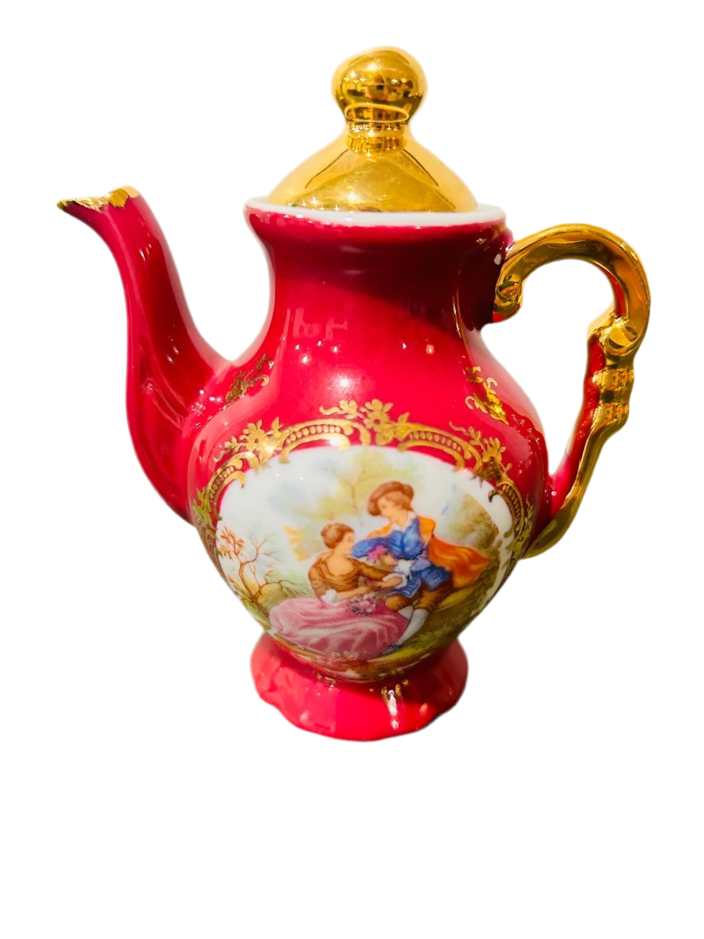 Limoges Miniature Porcelain Teapots