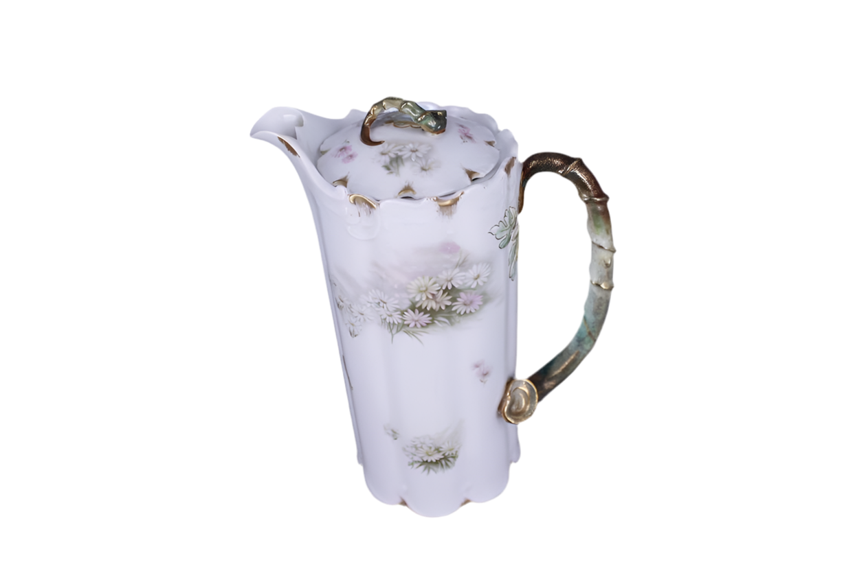 Rare Antique Rosenthal Monbijou Chocolate Pot