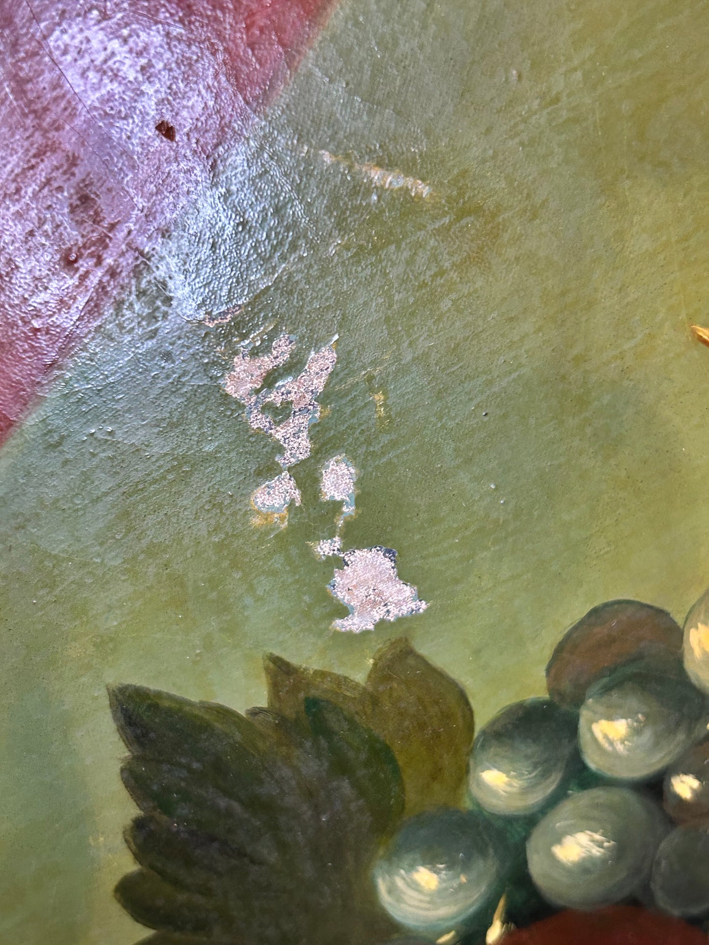 Antique 19th-Century French Still Life Oil Painting