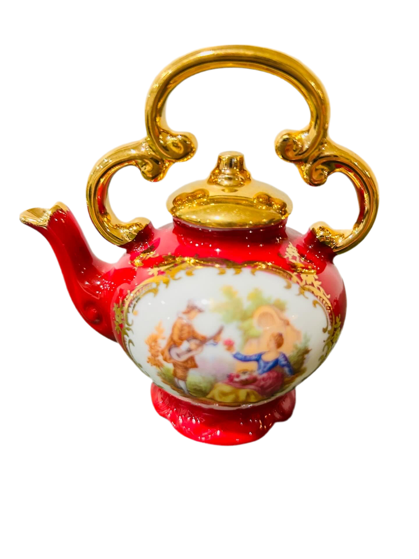 Limoges Miniature Porcelain Teapots