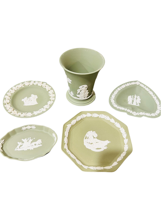 Wedgewood Sage Green Jasperware