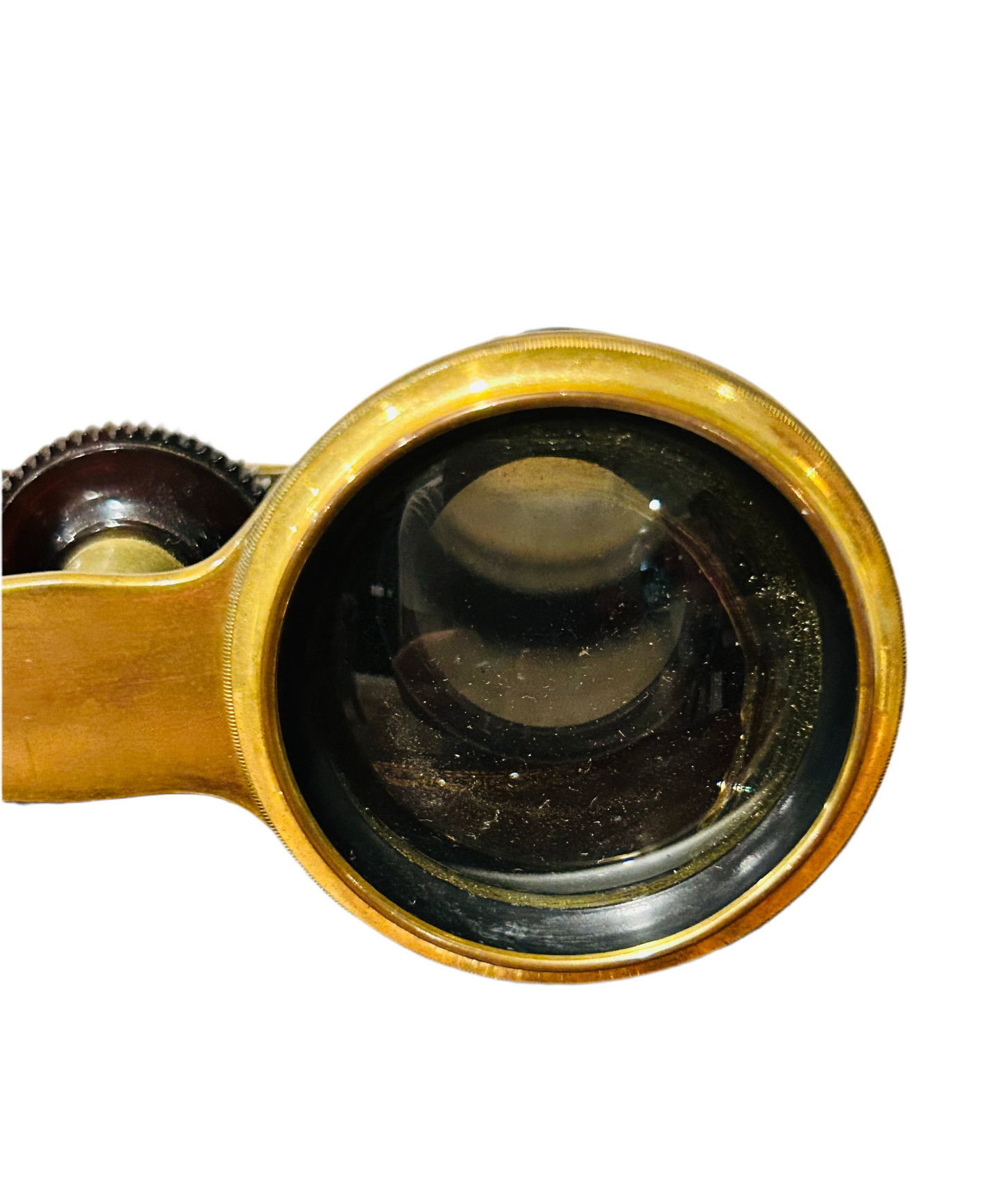 Antique faux tortoiseshell opera glasses
