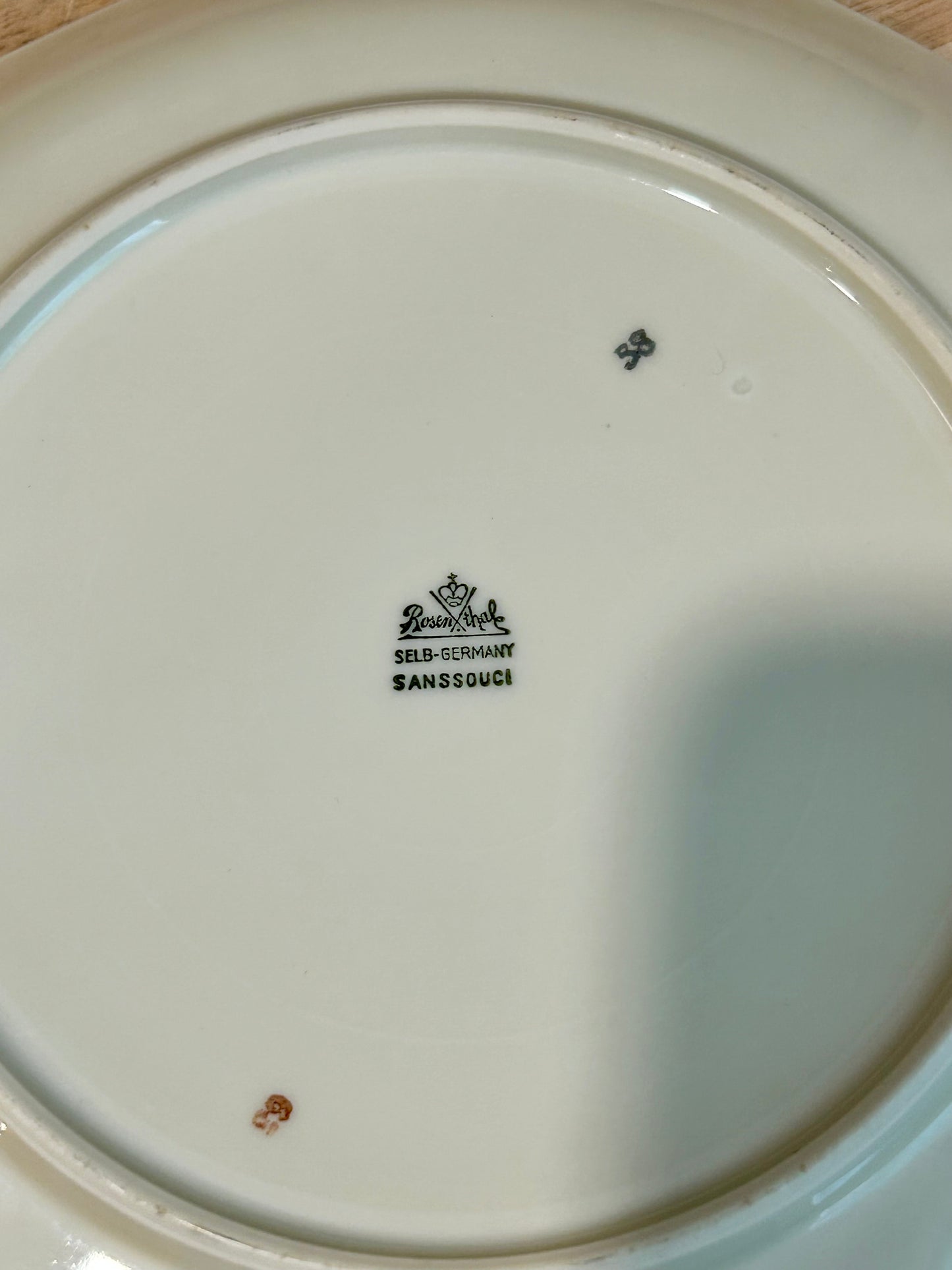Rare Set of 6 Rosenthal Sanssouci Breakfast Plates